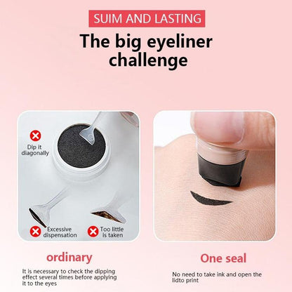 🌟 “1-Second Perfect Wing Pen — The Effortless Cat-Eye Maker”