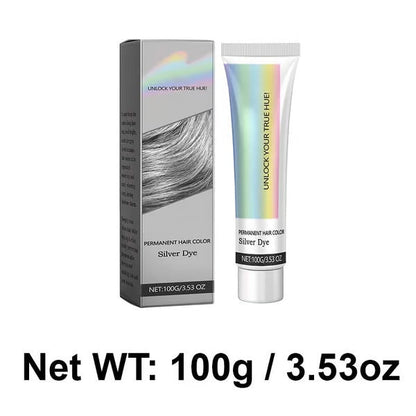 ✨2-in-1 Natural Extract Silver Hair Dye – Long-Lasting Radiance and Shine